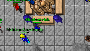 Shadow rick on screen
