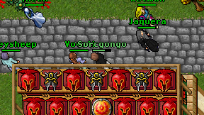 Sorcgongo on screen