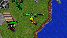 Lady Nervosa on screen