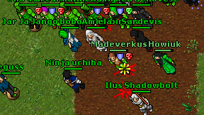 Ninja uchiha on screen