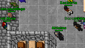 Evil Akus on screen