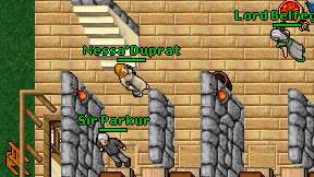 Sir Parkur on screen