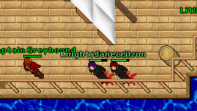 Knightsdefender on screen