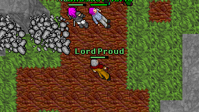 Lord Proud on screen