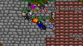 Blan Ecran on screen