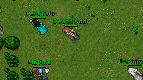 Death Addr on screen