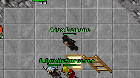 Ajax Demone on screen