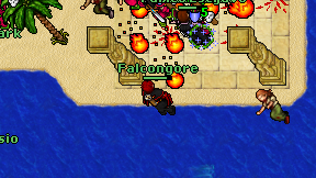 Falcongore on screen