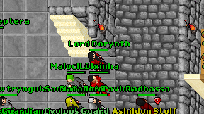 Lord Dorynth on screen