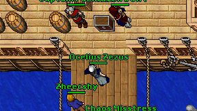 Ocelius Zezus on screen