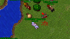 Cabelo'sorce on screen