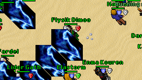 Flysik Dimoo on screen