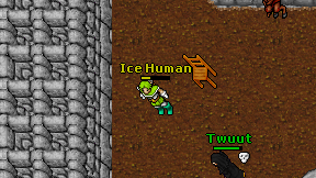 Ice Human on screen