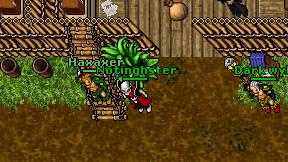 Haxaxer on screen