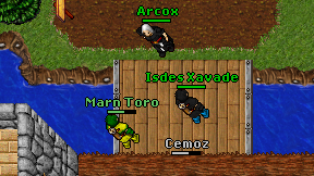 Arcox on screen
