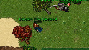 Golden The Undead on screen