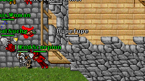 Hupefupe on screen