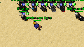 Cutthroat Kyle on screen