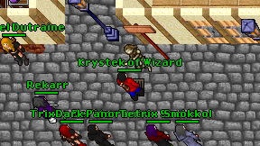 Krystek of Wizard on screen