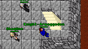 Knight-Armaggedon on screen