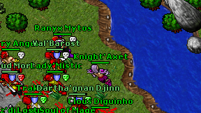 Knight'Axet on screen