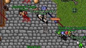 Damix Karste on screen