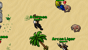Atarmen on screen