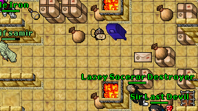 Flade Iron on screen
