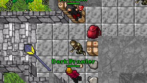 Dark Prowler on screen