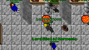 Lord Samson on screen