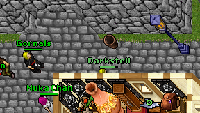 Darkstell on screen