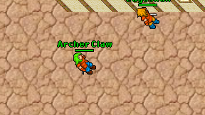 Archer Claw on screen