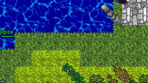 Floppix on screen