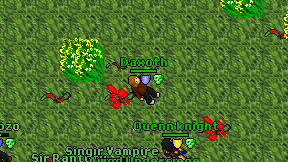 Daxoth on screen