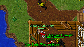 Andy Guardy on screen