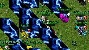 Deagons on screen