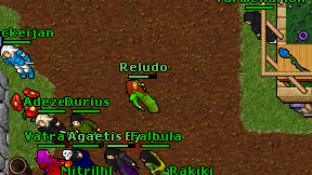 Reludo on screen
