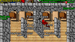 Faum Aragos on screen