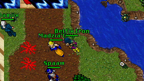 Belfix Iron on screen