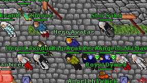 Hero Avatar on screen