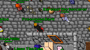 Freevision Dark on screen