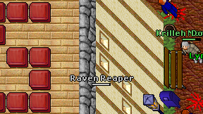 Raven Reaper on screen