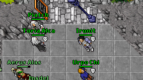 Irunit on screen
