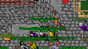 Demon Gabex on screen