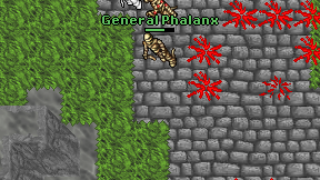 General Phalanx on screen