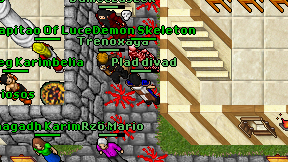 Plad divad on screen