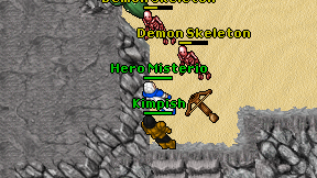 Hero Misterio on screen
