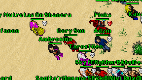 Gory Sun on screen
