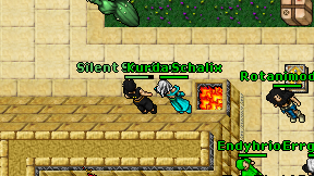 Silent Shadowman on screen