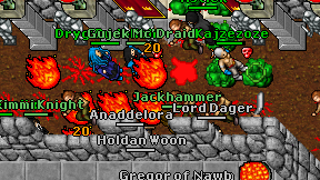 Jackhammer on screen